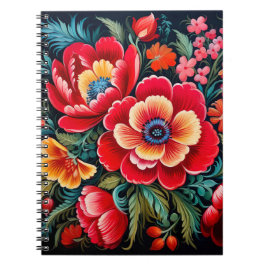 Petrikivka Oekraïense traditionele volks kunst Notitieboek