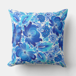 Petrikivka Ukrainian traditional folk art.  Kussen