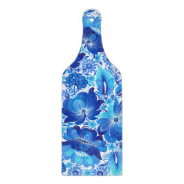 Petrikivka Ukrainian traditional folk art.  Snijplank