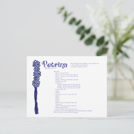 Petrina Briefkaart (Staand voorkant)