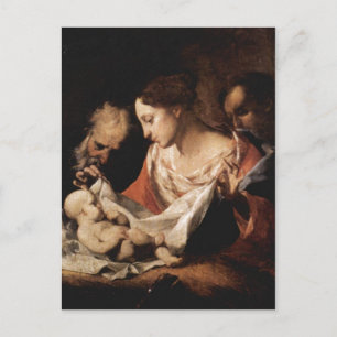 Petrini, Giuseppe Antonio Heilige Familie 1700-175 Briefkaart
