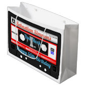 Petro 80-Cassettebandje of -mixtape, elke keer Groot Cadeauzakje (Voorkant Gekanteld)