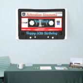 Petro 80-Cassettebandje of -mixtape, elke keer Spandoek (Beurs)