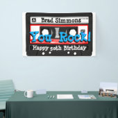 Petro 80-Cassettebandje of -mixtape, elke keer   Spandoek (Beurs)