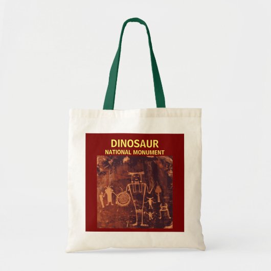 Petroglyph at Dinosaur National Monument Tote Bag (Voorkant)