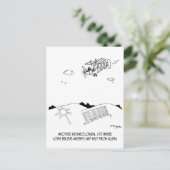 Petroglyph Barcode Briefkaart (Staand voorkant)