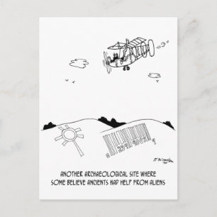 Petroglyph Barcode Briefkaart