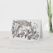 Petroglyph-beeldscherm - Rochester Creek, Utah-kaa Kaart (Voorkant)