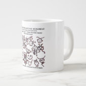 Petroglyph collectie Gezicht en Maskers Grote Koffiekop (Voorkant rechts)