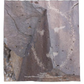 Petroglyph Douchegordijn (Voorkant)
