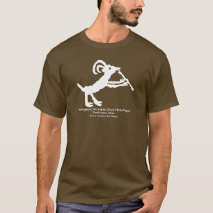 Petroglyph, Mountain Goat fluitspeler T-shirt