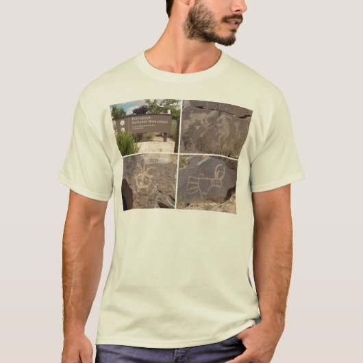 Petroglyph Nationaal Monument T-shirt (Voorkant)