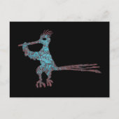 Petroglyph, New Mexico Road Runner Briefkaart (Voorkant)