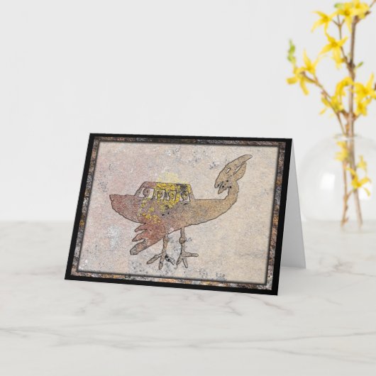 Petroglyph niet-geïdentificeerd vliegobject kaart (Gele Bloem)