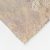 Petroglyph-paneel Fleece Deken (Hoek)