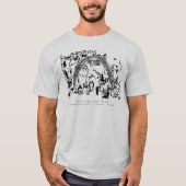 Petroglyph-panel - Rochester Creek, Utah T-Shirt (Voorkant)