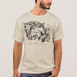 Petroglyph-panel - Rochester Creek, Utah T-Shirt