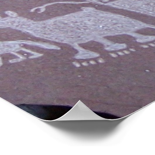 Petroglyph Poster (Hoek)