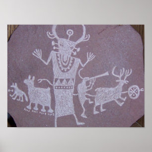 Petroglyph Poster