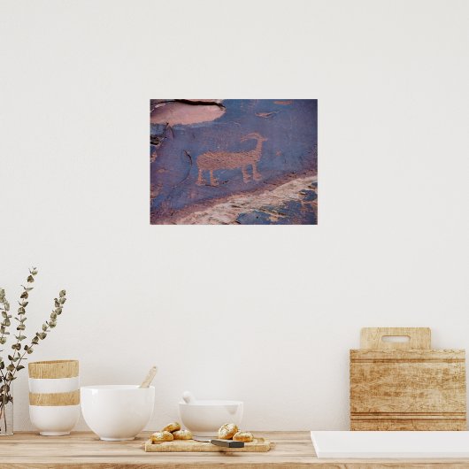 Petroglyph Poster (Keuken)