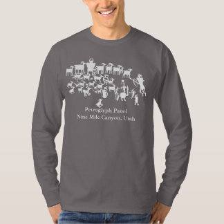 Petroglyph-scherm - Tante T-shirt