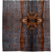 Petroglyph Southwest Native Tribal Douchegordijn (Voorkant)