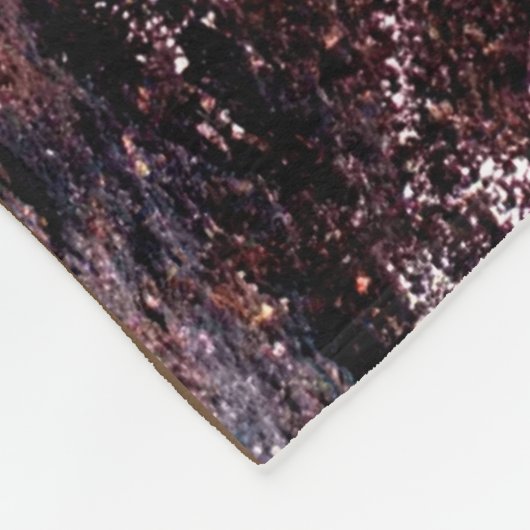 PETROGLYPH SOUTHWESTERN NATIVE INDIAN DESIGN FLEECE DEKEN (Hoek)