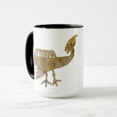 petroglyph UFO Talking Canyons, New Mexico Mok (Voorkant links)