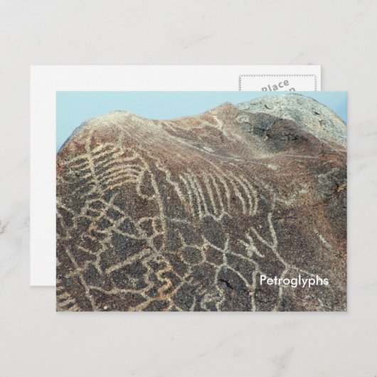Petroglyphs Briefkaart (Voorkant / Achterkant)