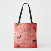 Petroglyphs Canvas tas (Voorkant)