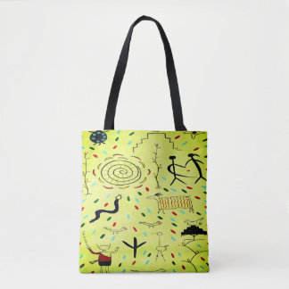 Petroglyphs Canvas tas