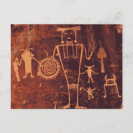 Petroglyphs, Dinosaur National Monument, Colorado Briefkaart