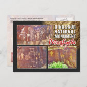 Petroglyphs, Dinosaur National Monument (Utah) Briefkaart (Voorkant / Achterkant)