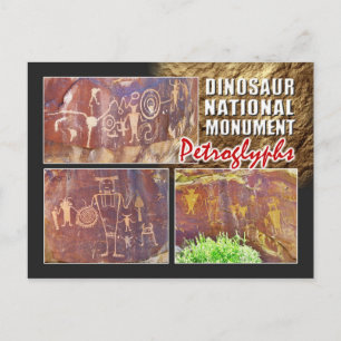 Petroglyphs, Dinosaur National Monument (Utah) Briefkaart