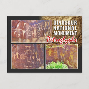 Petroglyphs, Dinosaur National Monument (Utah) Briefkaart