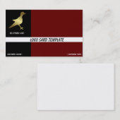 Petroglyphs Gold Bird Logo Visitekaartje (Voorkant / Achterkant)