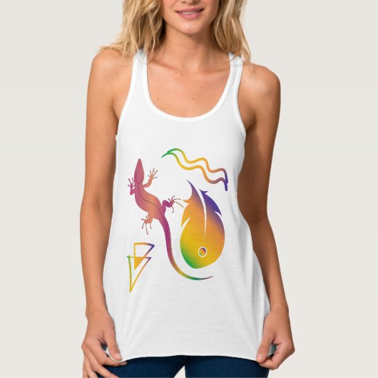 Petroglyphs My Pet Lizard Tanktop (Voorkant)