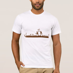 Petroglyphs Noorwegen Viking Warriors T-shirt
