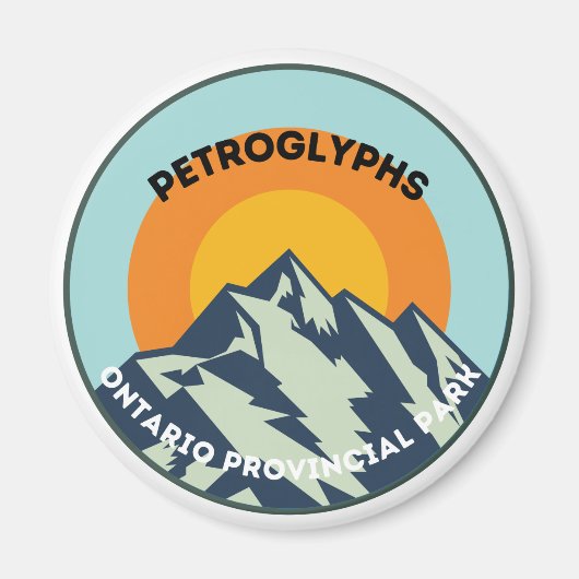 Petroglyphs Ontario Provincial Park Magnet (Voorkant)