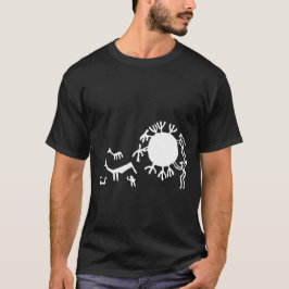 Petroglyphs Rock Carvings in Tanum T-Shirt