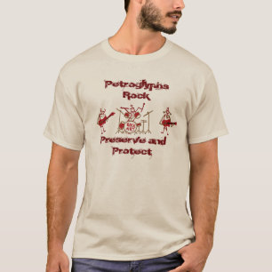Petroglyphs Rock Preserve en bescherm T-shirt