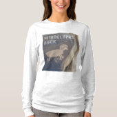 Petroglyphs Rock voor geologen en kunstliefhebbers T-shirt (Voorkant)