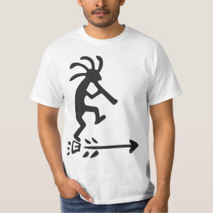 Petroglyphs Silhouette Kokopelli T-Shirt