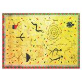 petroglyphs tablecloth tafelkleed (Voorkant (Horizontaal))