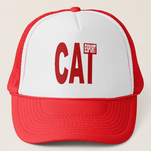 petrol cap trucker Design CATALUNA ESPORT Pet (Voorkant)
