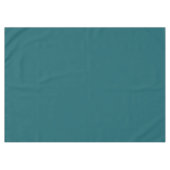 Petrolblauw Tafelkleed (Voorkant (Horizontaal))