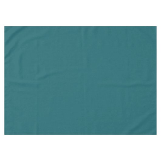 Petrolblauw Tafelkleed (Voorkant (Horizontaal))