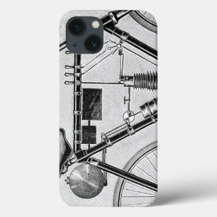 Petrolette Omega Motorcycle, 1895 iPhone 13 Hoesje