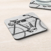 Petrolette Omega Motorcycle, 1895 Drankjes Onderzetter (Linkerzijde)