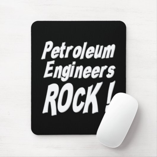 Petroleum Engineers Rock! Mousepad Muismat (Met muis)